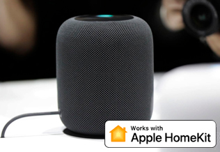 Voice control with Apple HomePod