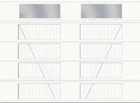 Configuration V, Cœur rainuré - 2 volets