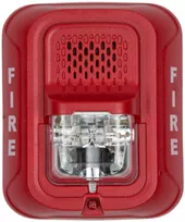 Stroboscope with audio alarm (LMHS24W) - Red