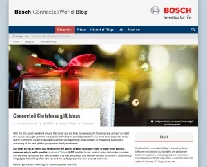 Bosch ConnectedWorld Blog