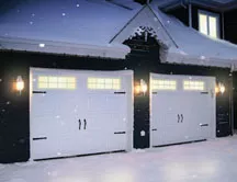 Entretien de votre porte de garage avant que l'hiver n'arrive