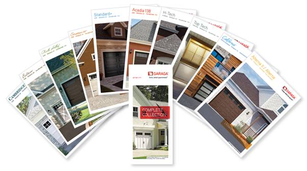 New residential oroduct brochures