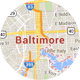 Map Baltimore