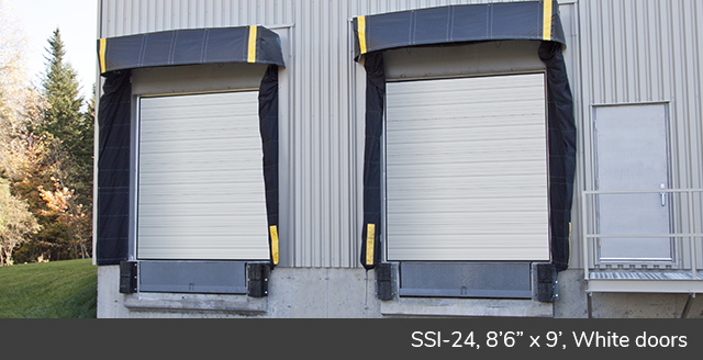SSI-24, 8’6” x 9’, White doors​