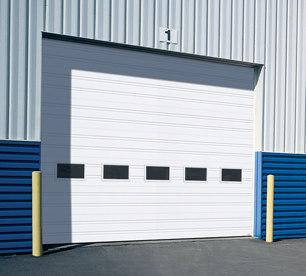 G-1000 door, 16' x 14', White