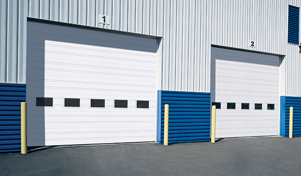 G-1000 doors, 16' x 14', White