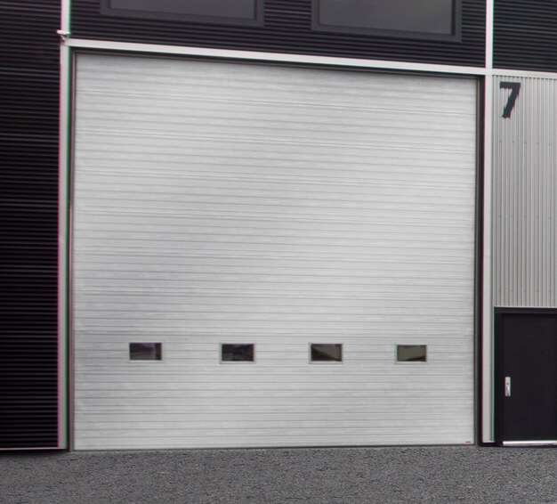 G-5000 doors, 20' x 20', Silver