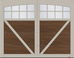 Moulure Arche avec Panoramique 8 carreaux pour le design Princeton P-23