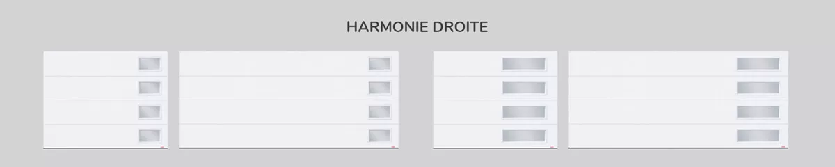 Fenestration : Harmonie droite