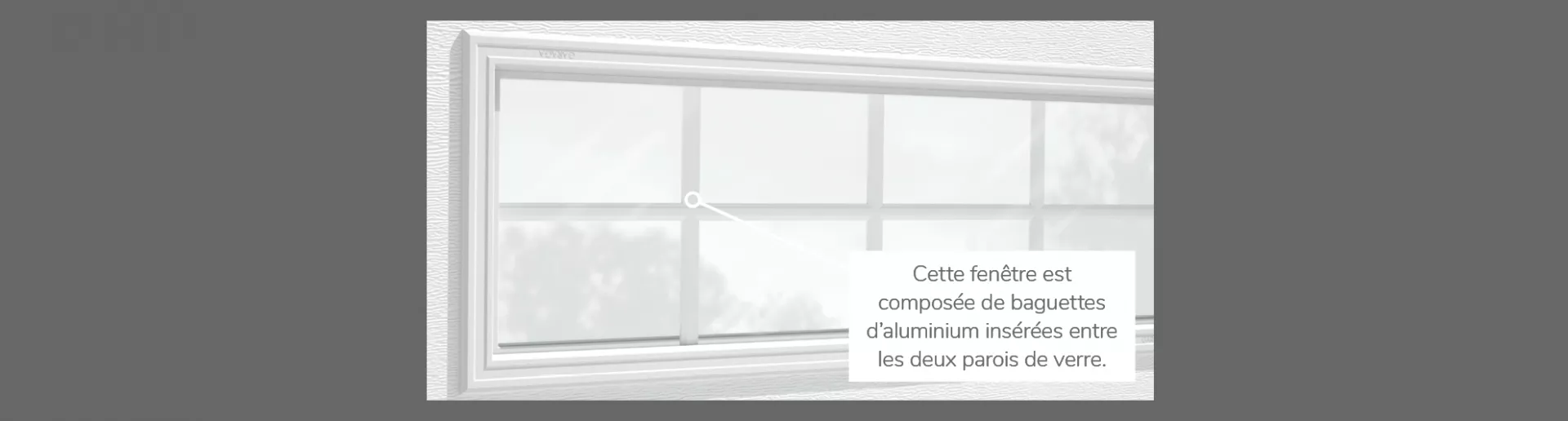 Orion 8 carreaux, 40" x 13", disponible pour la porte R-16