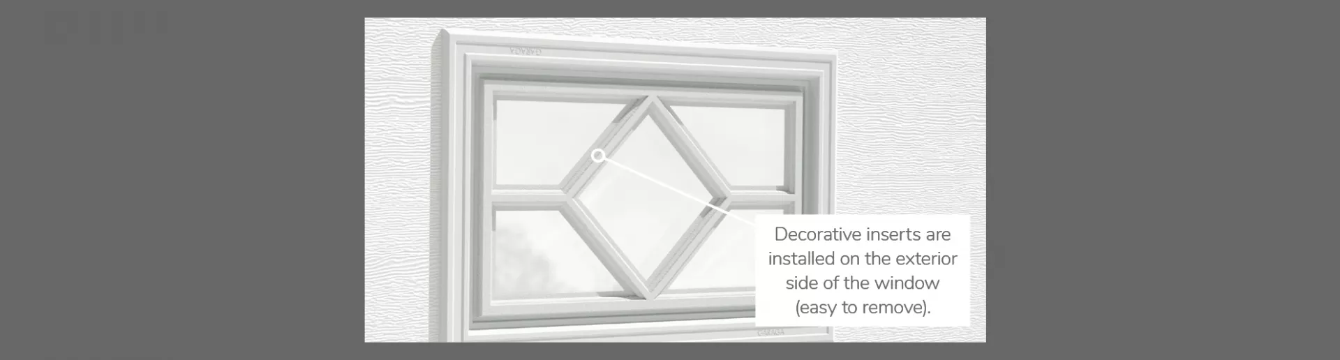 Waterton Decorative Insert, 21" x 13" or 20" x 13", available for door R-16, 3 layers - Polystyrene, 2 layers - Polystyrene and Non-insulated