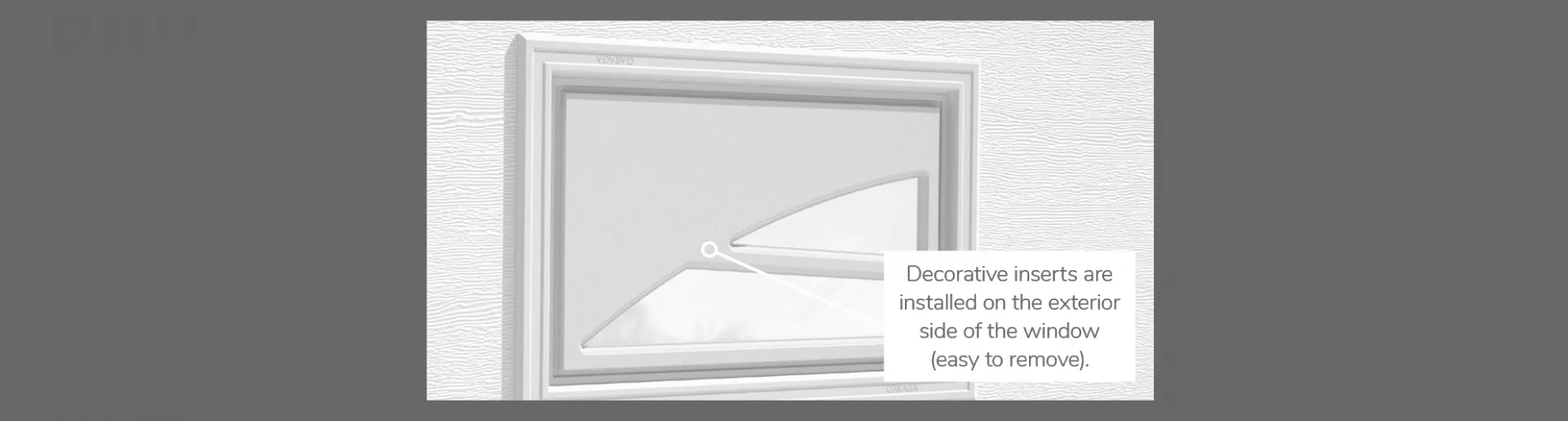 Williamsburg Decorative Insert, 21" x 13" or 20" x 13", available for door R-16, 3 layers - Polystyrene, 2 layers - Polystyrene and Non-insulated