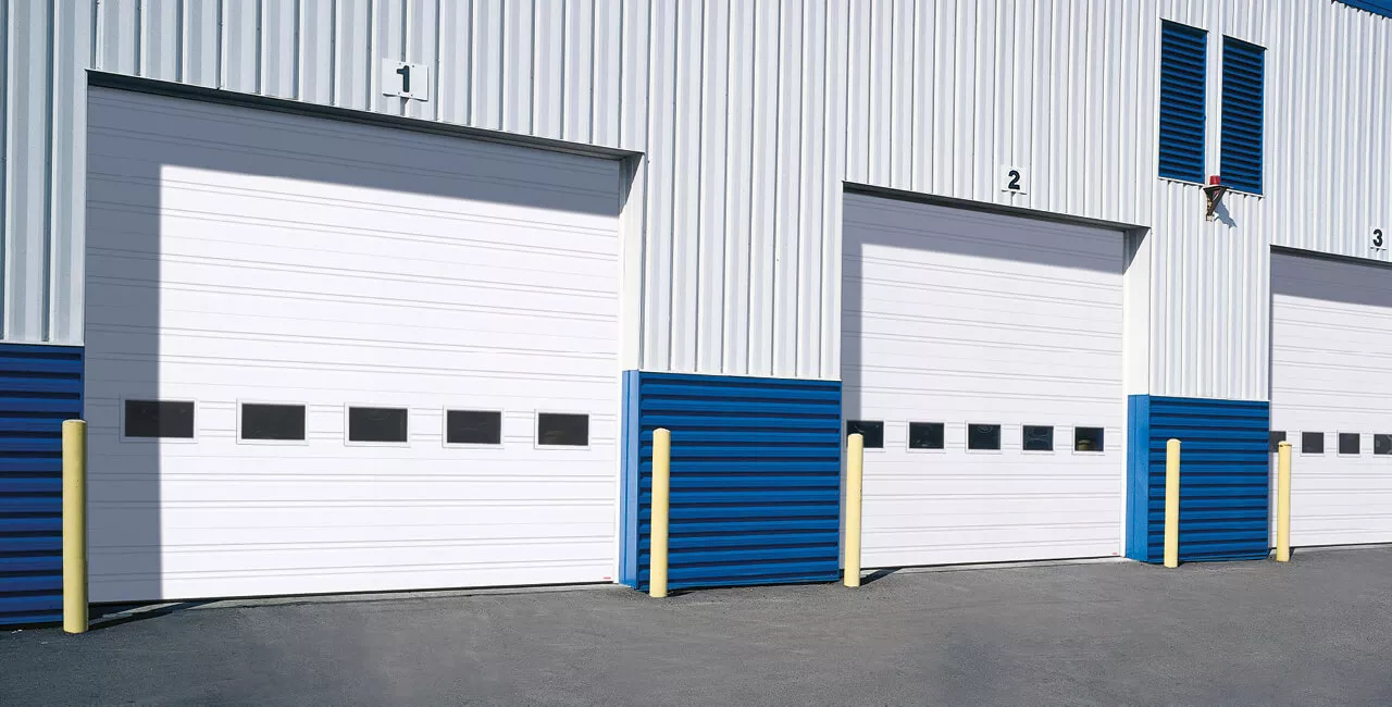 G-1000 doors, 16' x 14', White