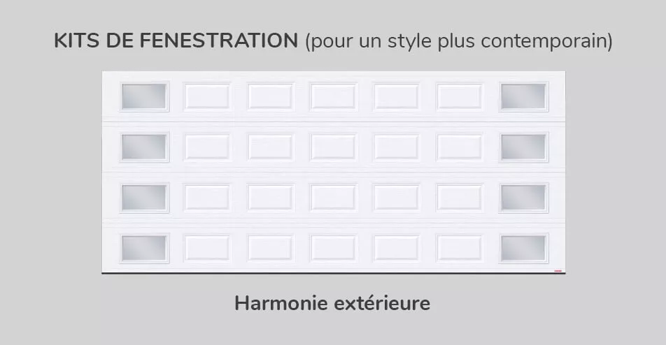 Kit de fenestration - Harmonie extérieure