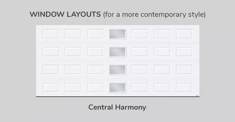 Window layouts - Central Harmony