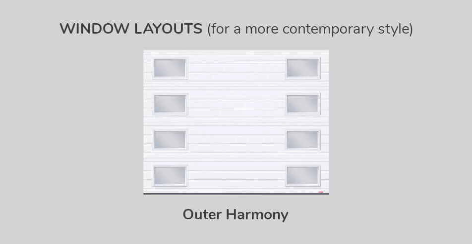 Window layouts, 9' x 7', Outer Harmony