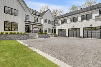 Princeton P-12, 11' x 9', Black doors and overlays, Panoramic windows with Clear glass / Coordinated with Victoria entry door