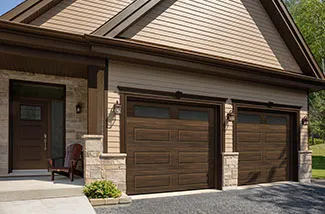 Standard+ Prestige XL, 9' x 8', Chocolate Walnut Faux Wood, Pinehead windows