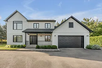 Standard+ Vog, 16' x 8', Black / Coordinated with Vog entry door from Novatech