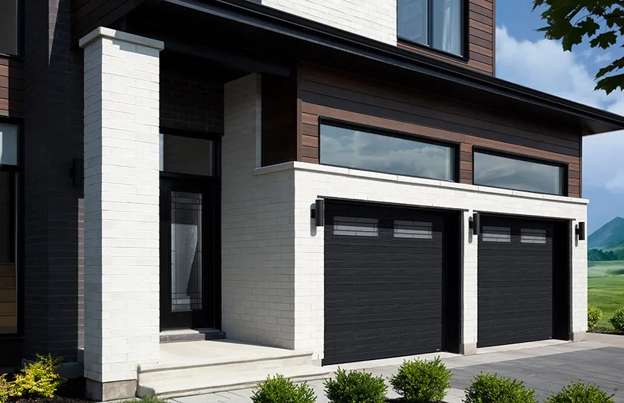 Standard+ Moderno Multi, 9' x 7', Black, Celeste windows