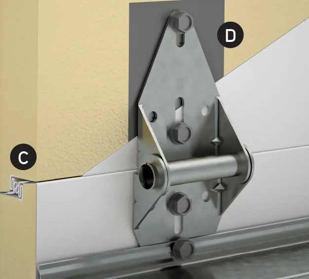 Interlok triple-contact joints and metal reinforcement plates