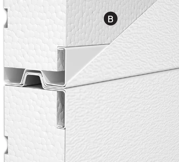 Polystyrene insulation drawing