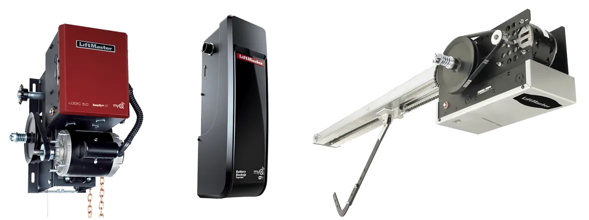 LiftMaster - 3 Commercial Garage Door Openers