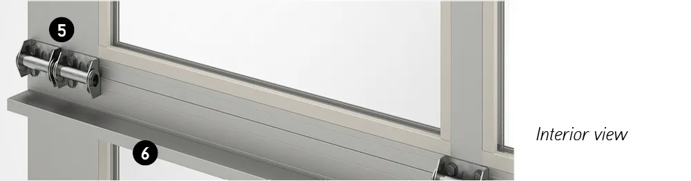 G-4400 Panel Construction Interior view