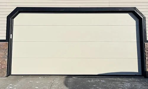 Porte de garage Standard+ Uni, 16' x 8', Sable