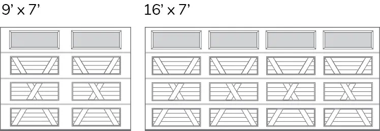 Village X Layout 4-Slat Base layout